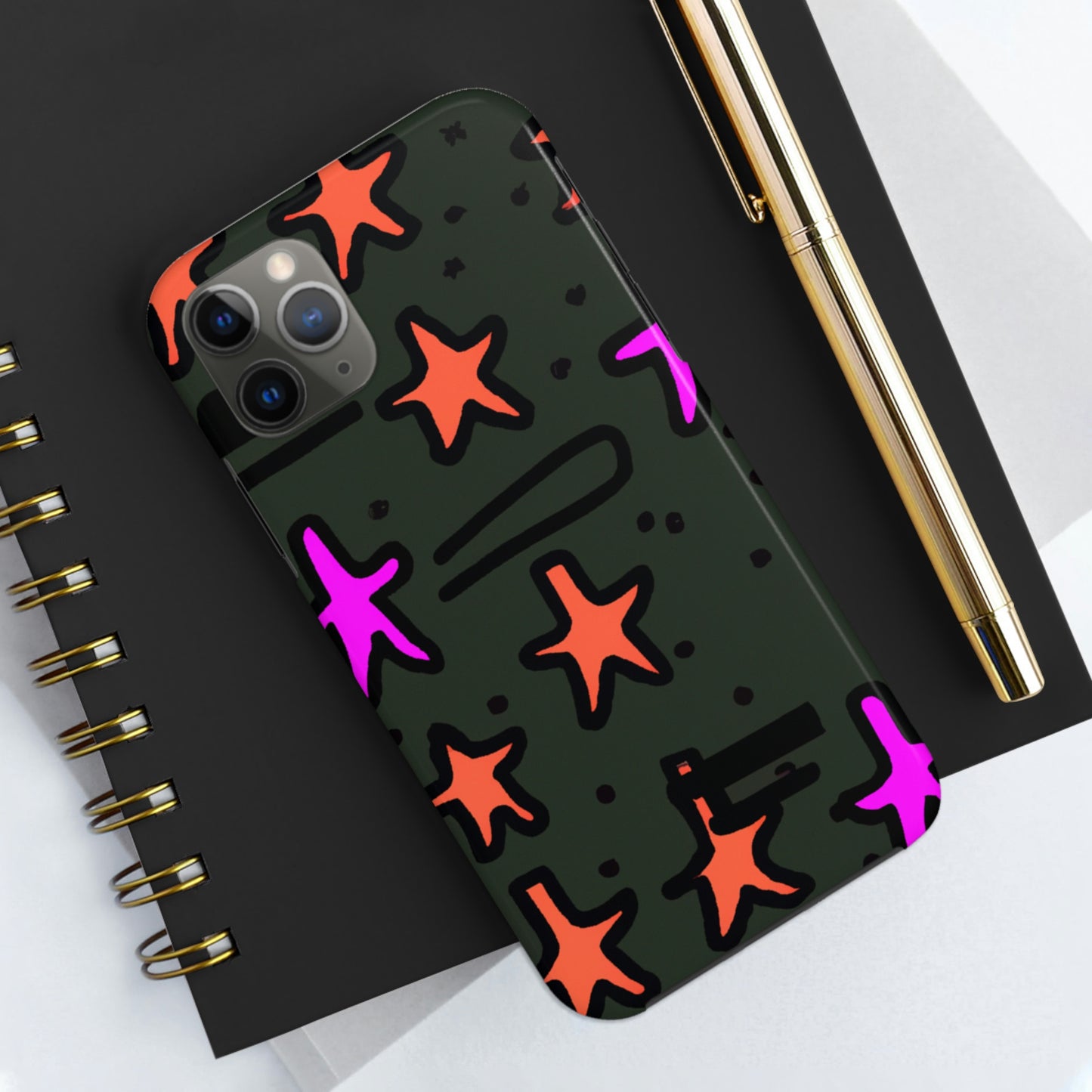 "Abandoned in the Glittering Night Sky" - The Alien Tough Phone Cases