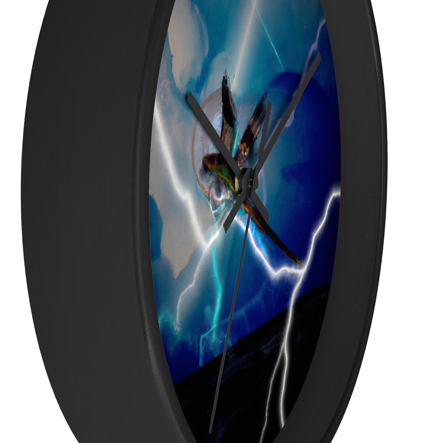 "Draco in the Tempest" - The Alien Wall Clock