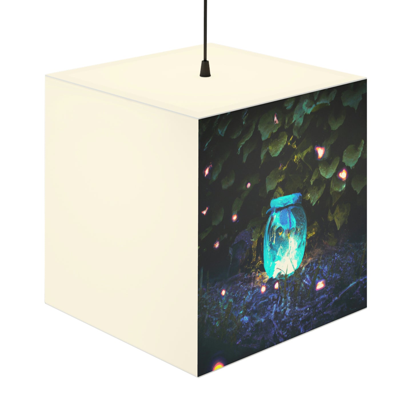 "Luminescence of Forgotten Dreams" - The Alien Light Cube Lamp