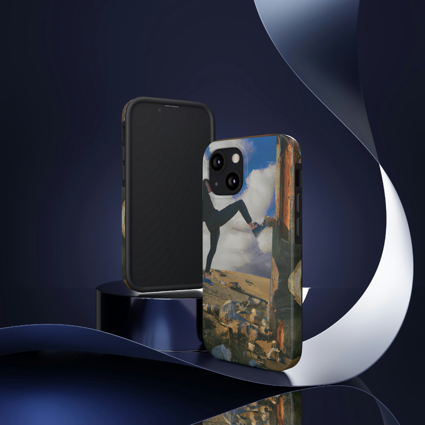 "Eine Reise in vergessene Relikte" - Die Alien Tough Phone Cases