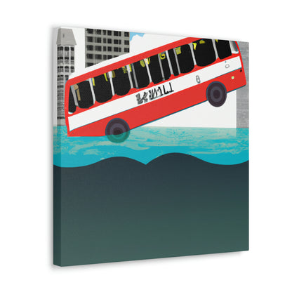 "The Great Escape: Flying the Bus Out of a Sinking City" - The Alien Canva