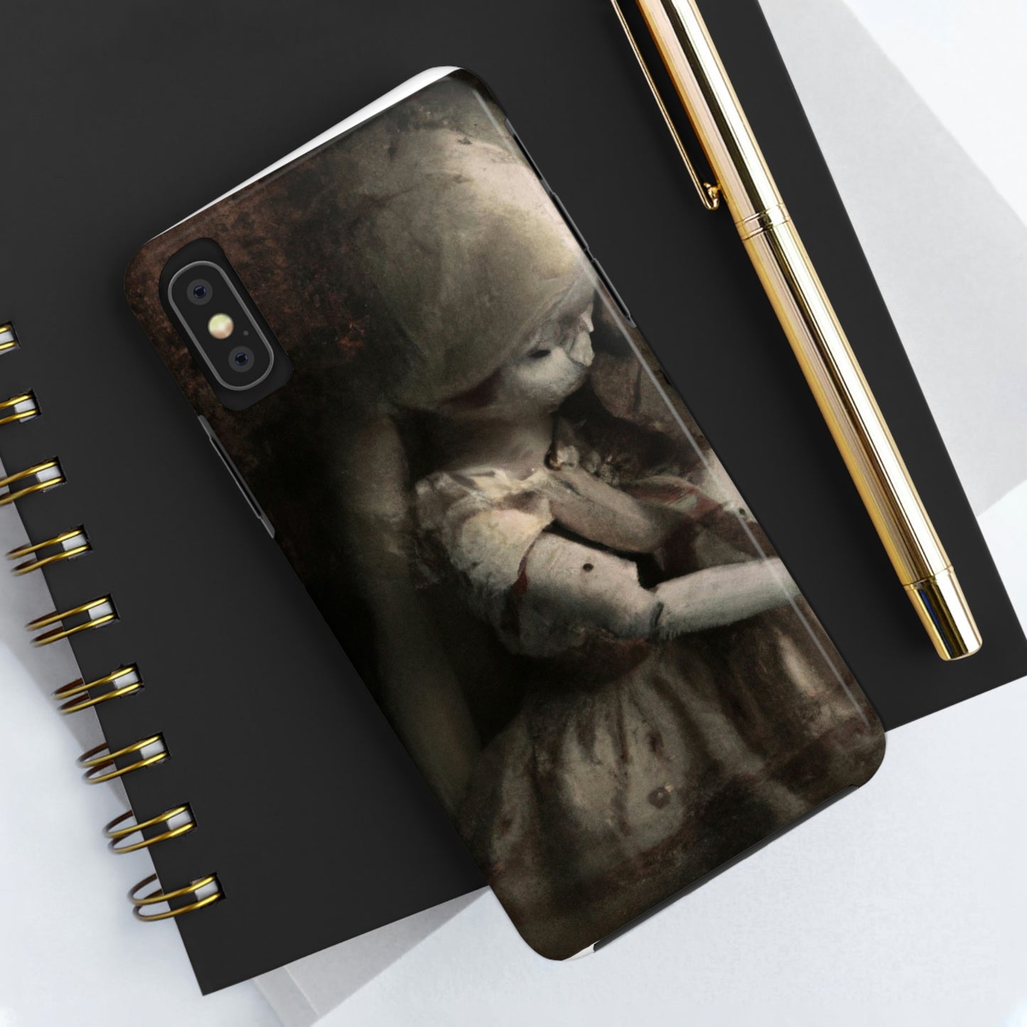 "Un melancólico tango de dos muñecas" - The Alien Tough Phone Cases