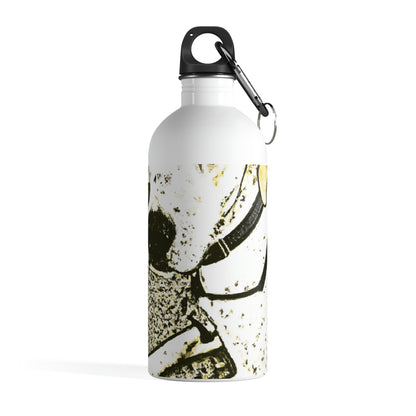 "Fur-tastic Fables: Vintage Comic Book Pet Portraits" - The Alien Stainless Steel Water Bottle