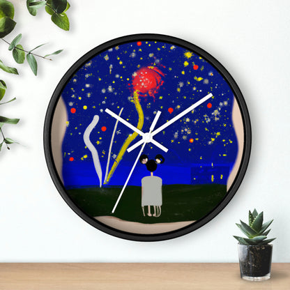 "A Spark of Solitude" - The Alien Wall Clock