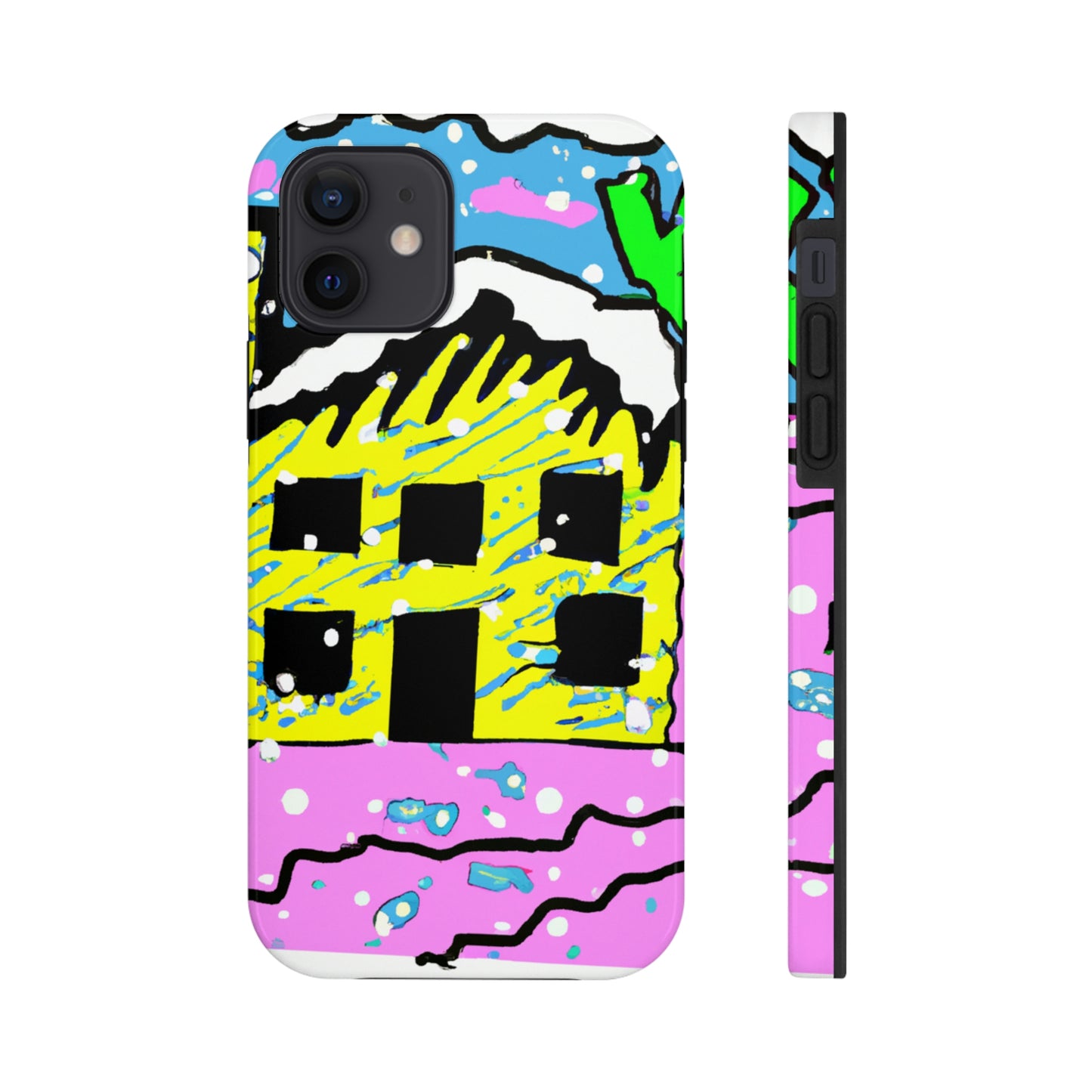 "Desolate Winter Dwelling" - The Alien Tough Phone Cases