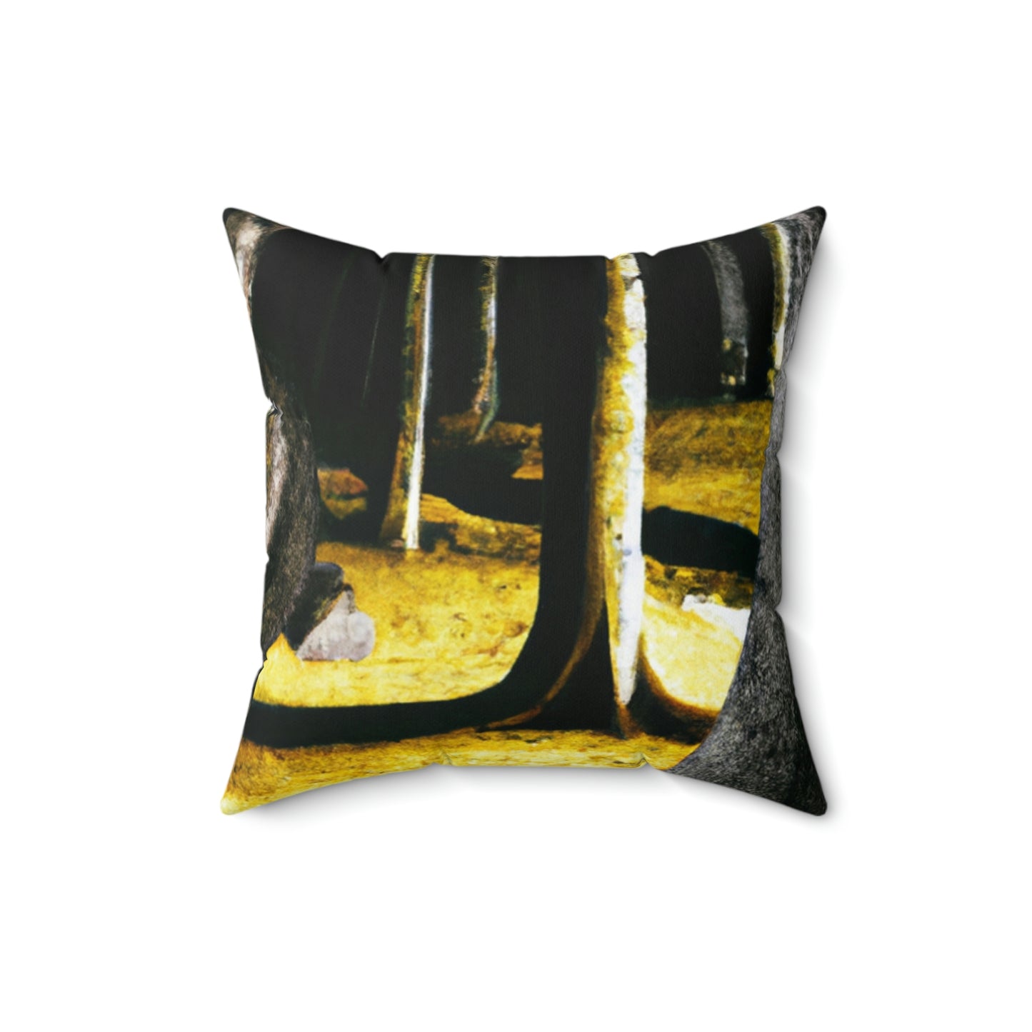 "Lost in the Darkness" - The Alien Square Pillow