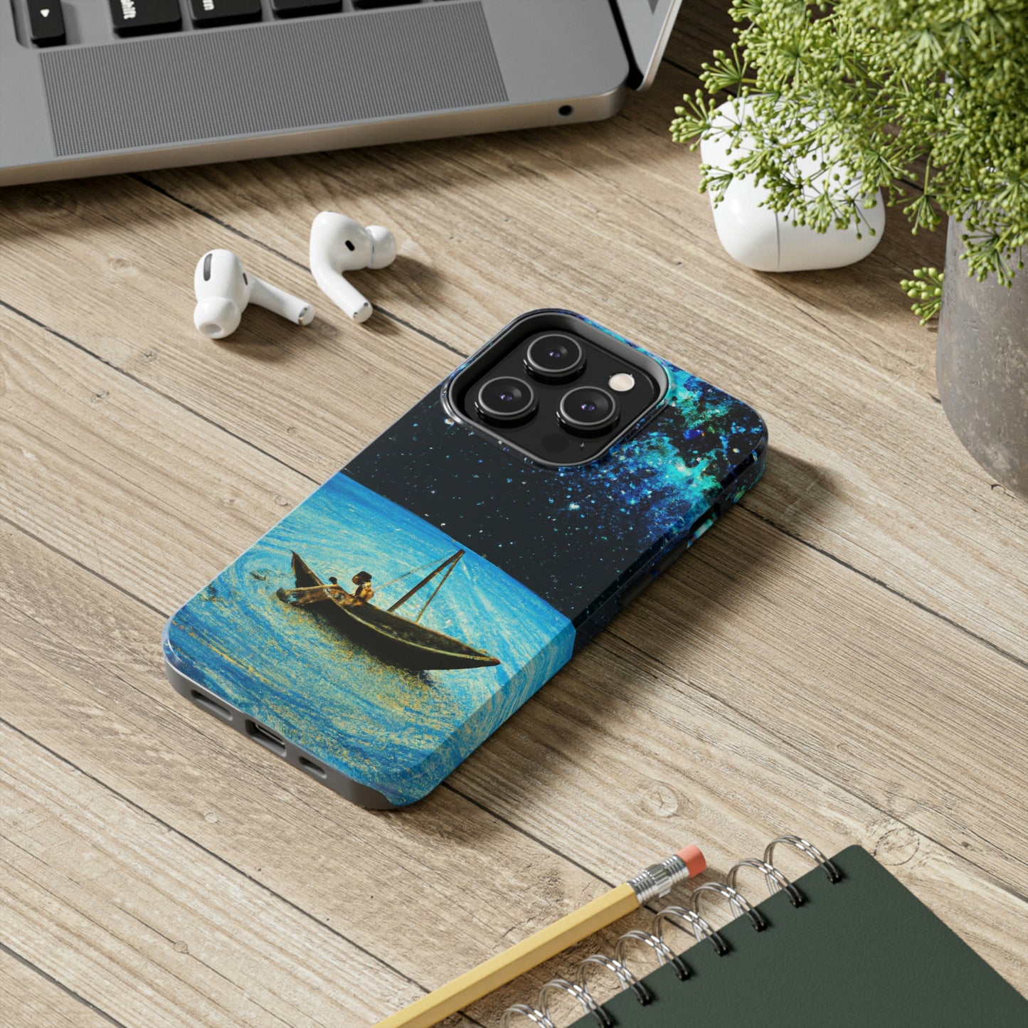 "Eine Reise des Sternenlichts". - Die Alien Tough Phone Cases