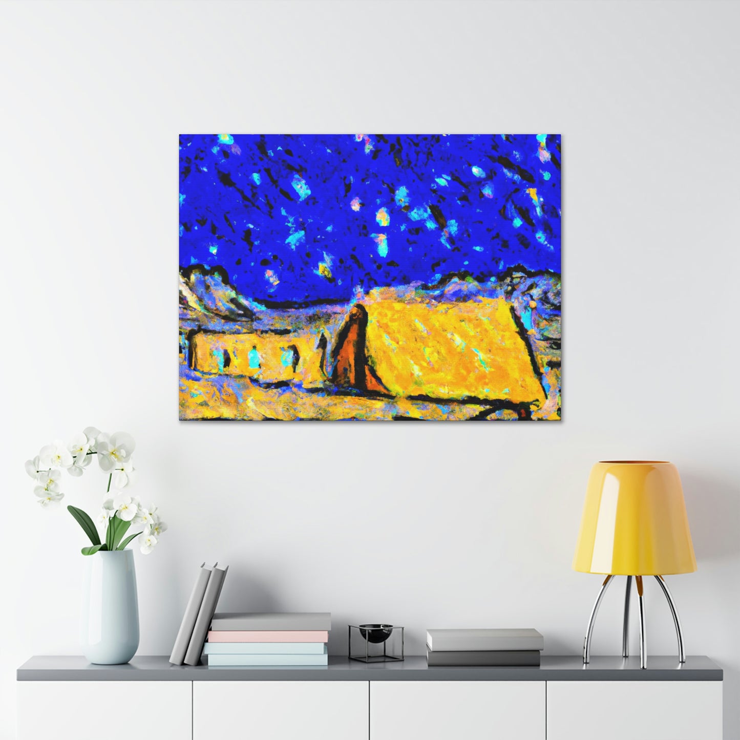 "Enchanted Sands of the Night Sky" - The Alien Canva