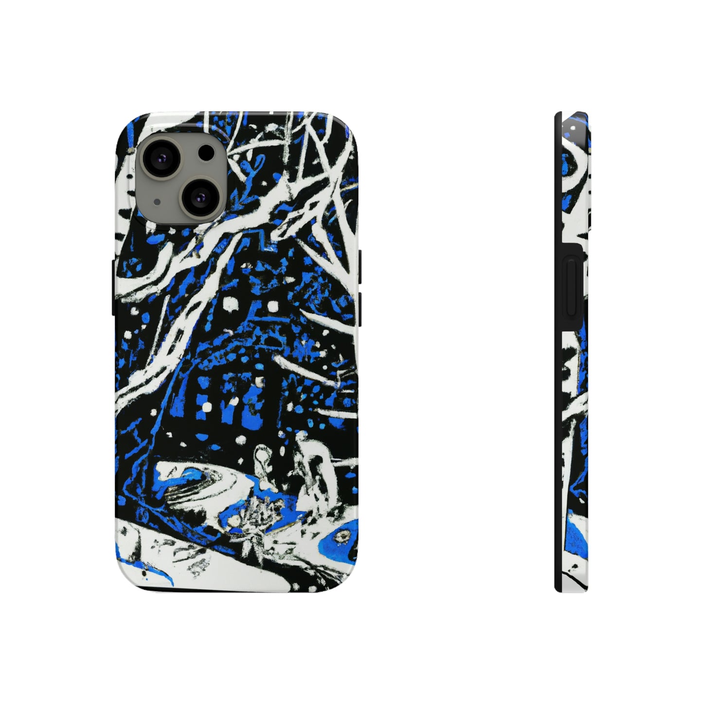 Snowy Forest Night: A Fairytale Odyssey - The Alien Tough Phone Cases