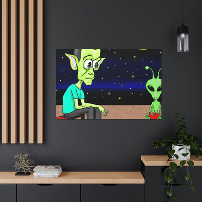 "Wiedervereint mit den Sternen" - The Alien Canva