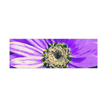 Purple Petals Popping: Create an Eye-Catching Daisy-Rose Fusion - The Alien Canva