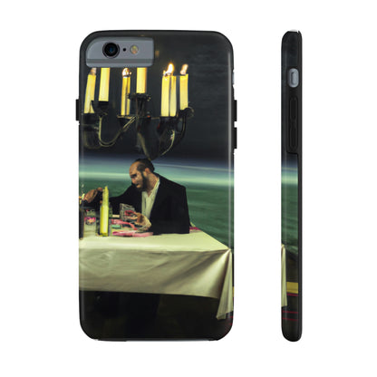 "A Beacon of Romance: An Intimate Candlelit Dinner in a Forgotten Lighthouse" - The Alien Tough Phone Cases