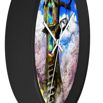 "Forgotten Secrets of the Springtime Forest" - The Alien Wall Clock