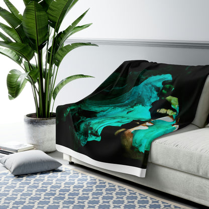 The Gleaming Relic of the Cave - The Alien Sherpa Fleece Blanket