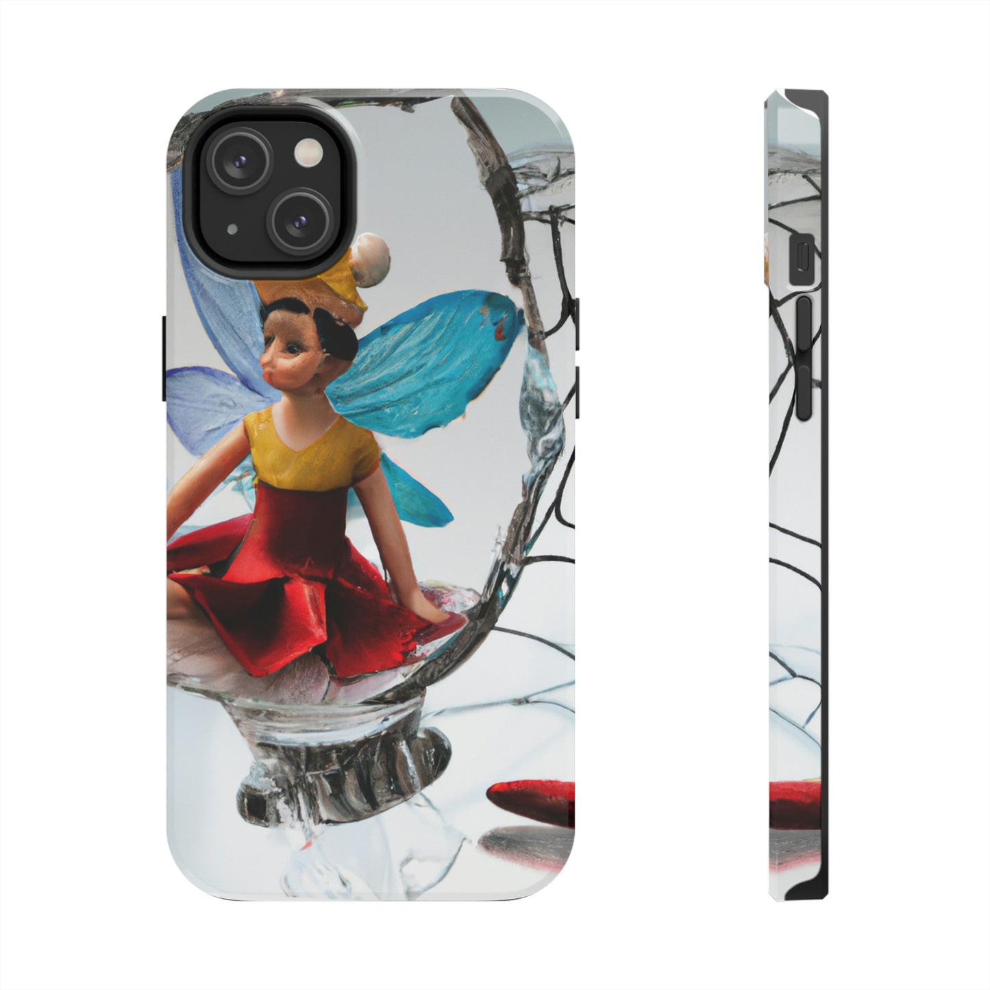 "Cursed Memories: The Broken Fairy's Plight" - The Alien Tough Phone Cases