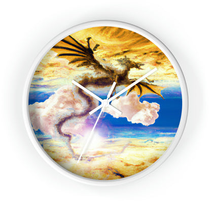 "A Heavenly Blaze with a Mystic Dragon" - The Alien Wall Clock