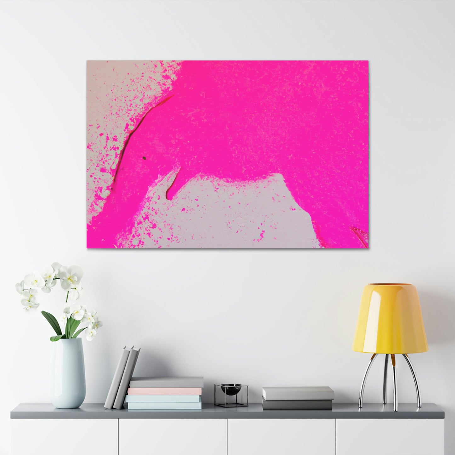 Pink Elephant Galaxies - The Alien Canva