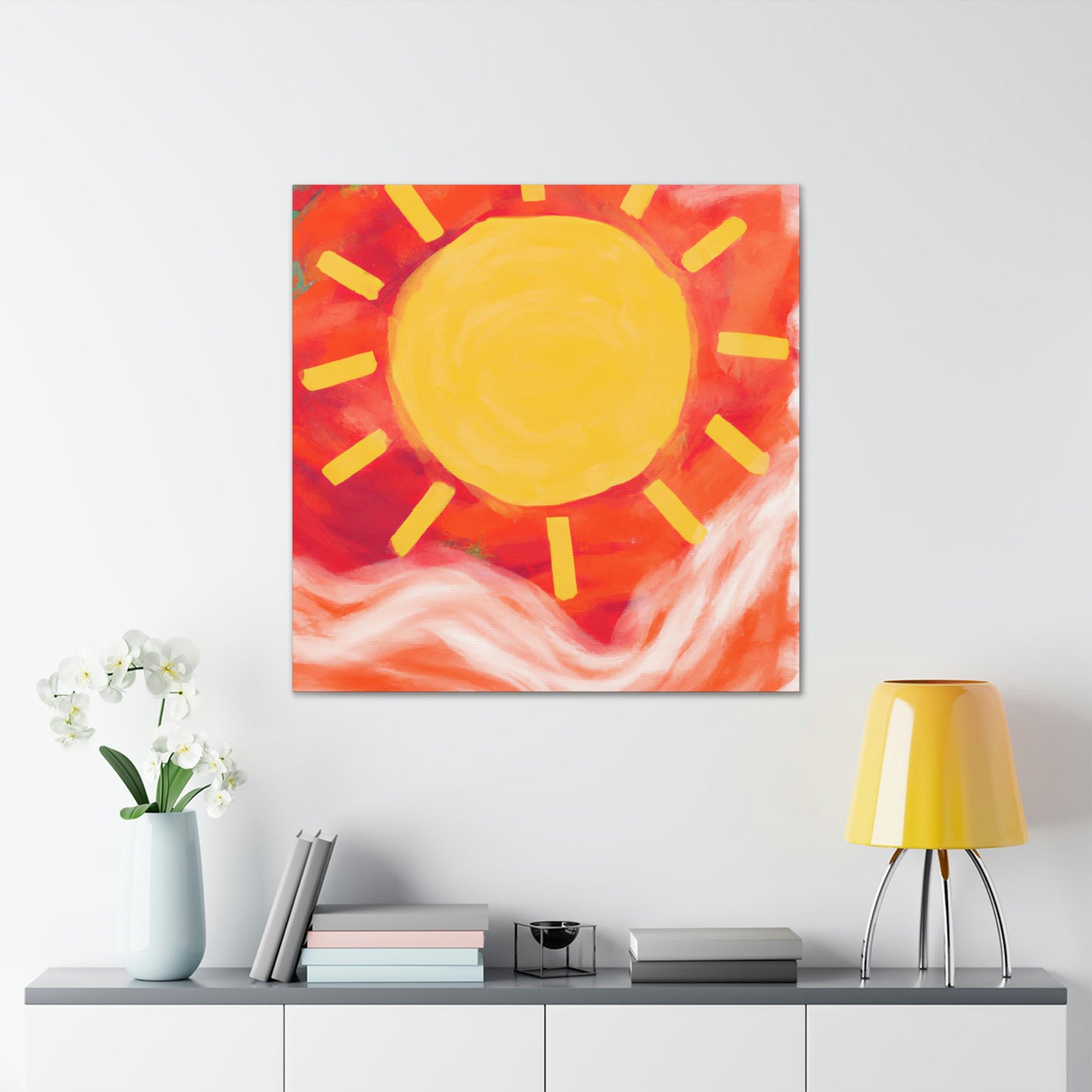 Sunrise Artist - Canvas