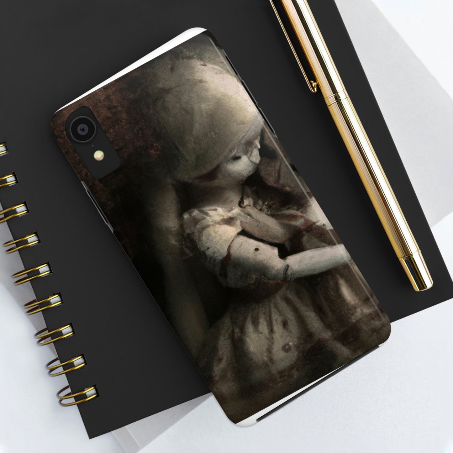 "A Melancholy Tango of Two Dolls" - The Alien Tough Phone Cases