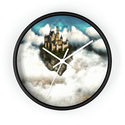 Mystic Castle in the Sky - The Alien Wall Clock