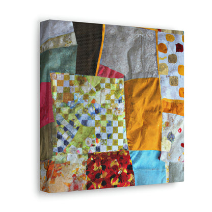 "Stitching Together a Scrap Quilt" - The Alien Canva