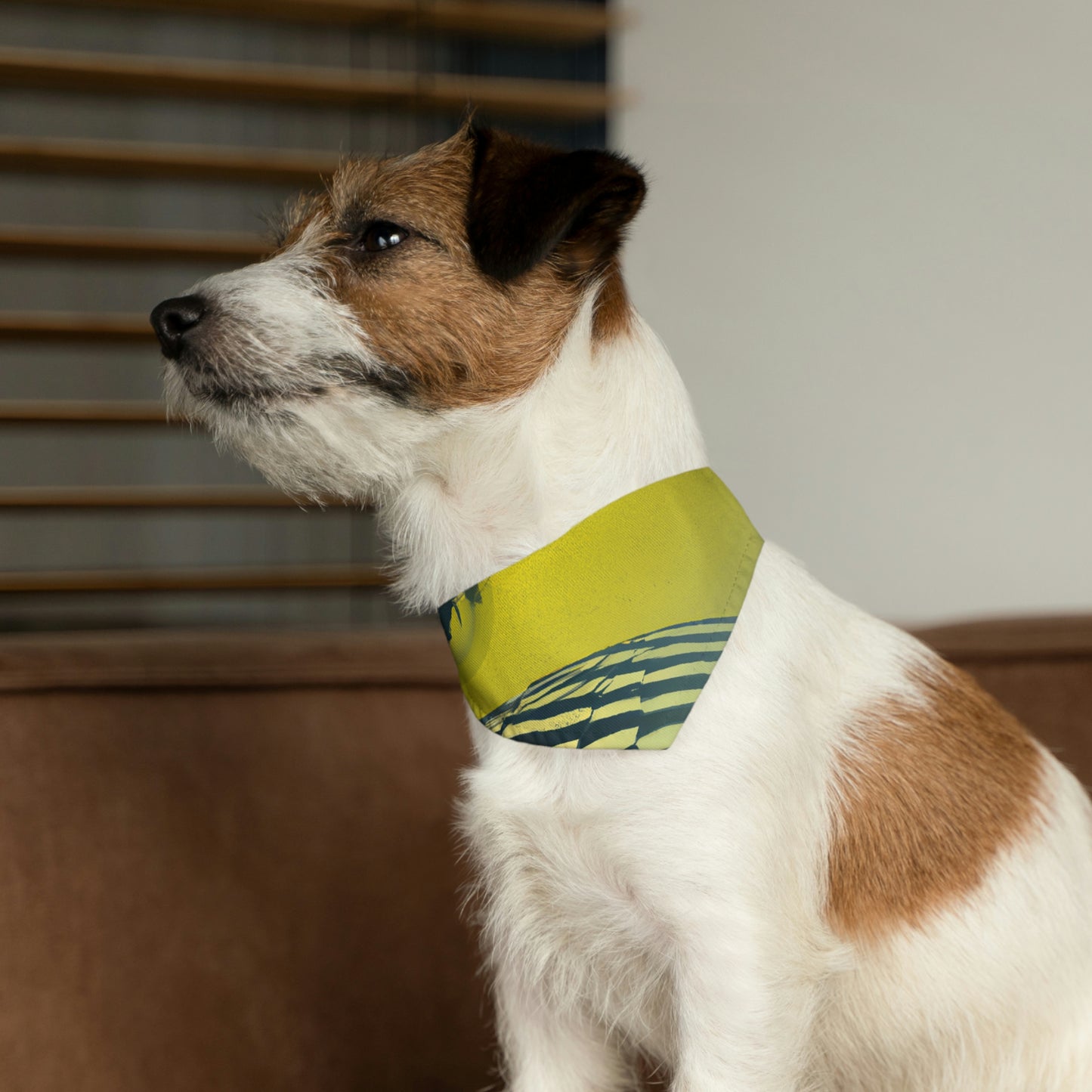 "Lost and Found in the Desert: A Bee's Journey" - The Alien Pet Bandana Collar