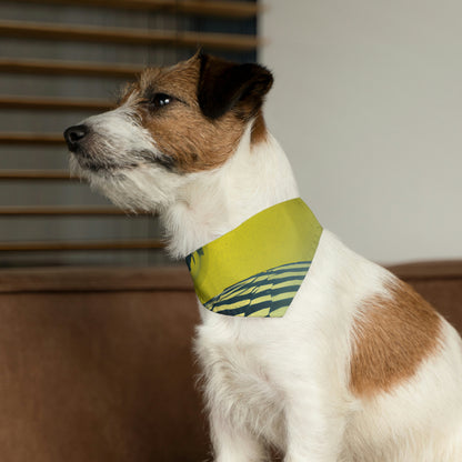 "Lost and Found in the Desert: A Bee's Journey" - The Alien Pet Bandana Collar