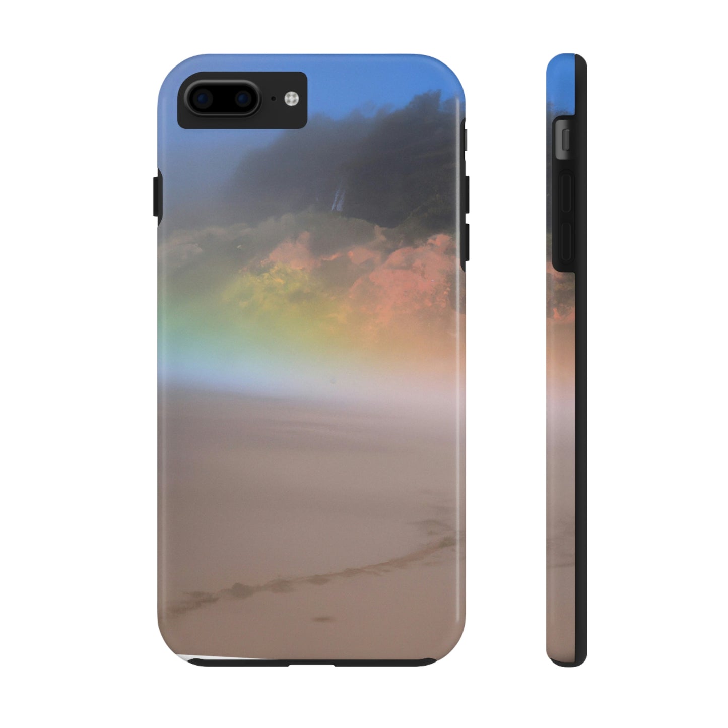 "Eine gemalte Reflexion der Einsamkeit" - Die Alien Tough Phone Cases