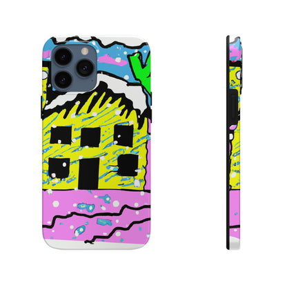 "Desolate Winter Dwelling" - Die Alien Tough Phone Cases