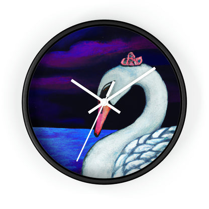 "El lamento de un cisne: los cielos viudos" - El reloj de pared alienígena