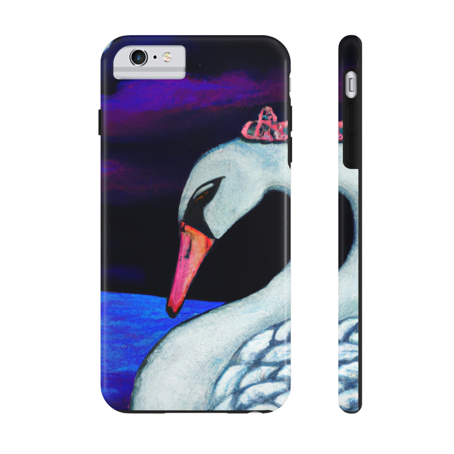 "A Swan's Lament: The Widwed Heavens" - Die Alien Tough Phone Cases