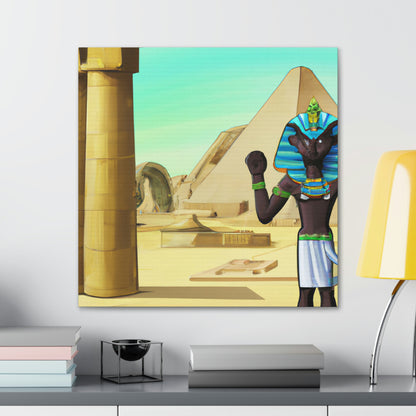 "Chrono-Clashing Pharaohs" - The Alien Canva