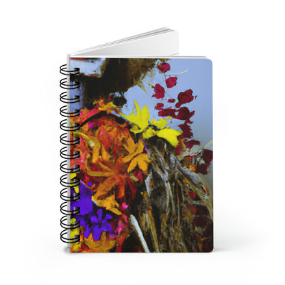 "Autumn Scarecrow Blues" - The Alien Spiral Bound Journal