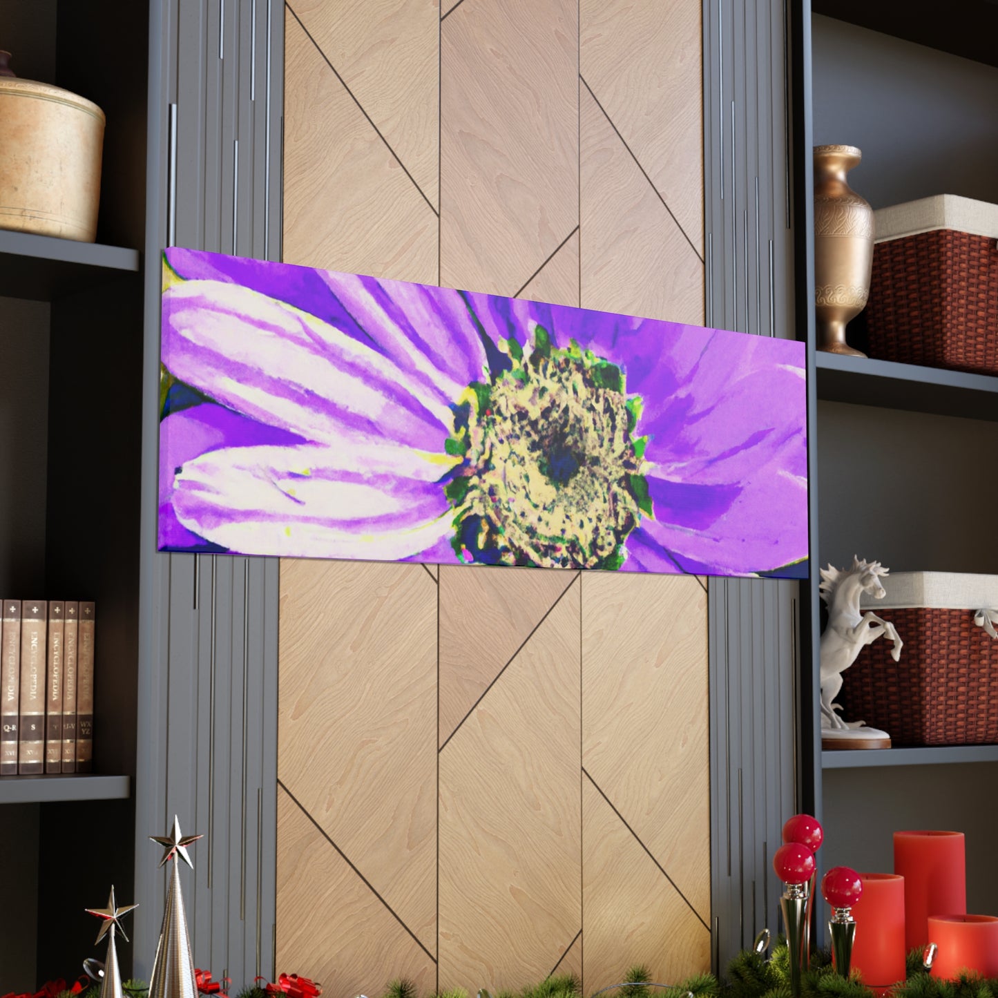 Purple Petals Popping: Create an Eye-Catching Daisy-Rose Fusion - The Alien Canva