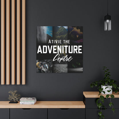 "World Perceptions Through Adventure and Exploration" - Canvas