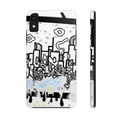 "Ghostly Haze: The Forgotten City". - The Alien Tough Phone Cases