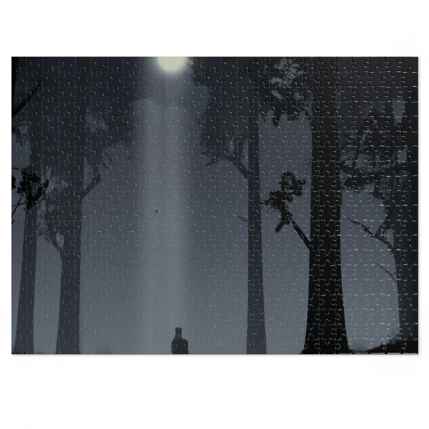 Lost in the Moonlight Forest. - The Alien Jigsaw Puzzle