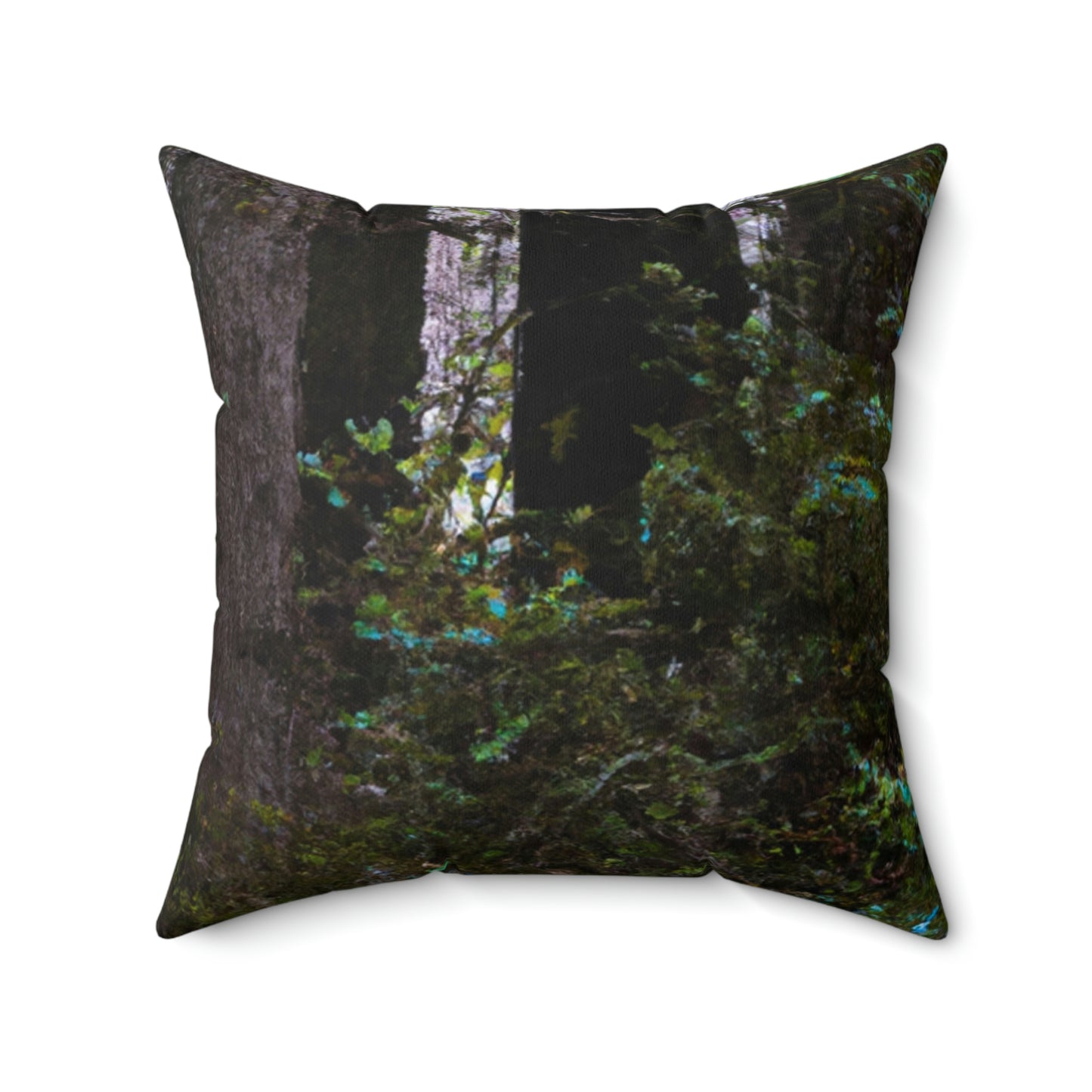 Lost Princess and the Dense Forest Tiara - The Alien Square Pillow