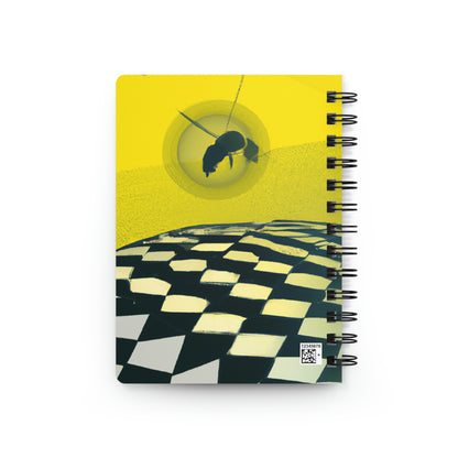 "Lost and Found in the Desert: A Bee's Journey" - The Alien Spiral Bound Journal