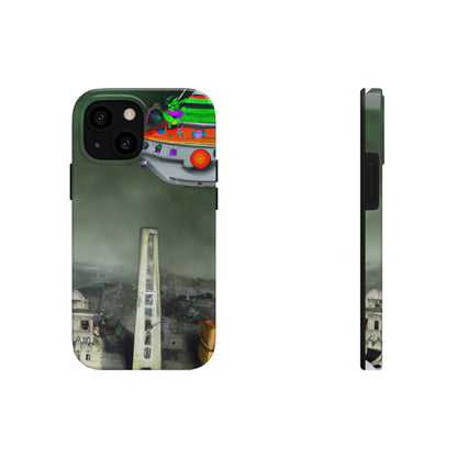 "Conundrum in the Ruins" - The Alien Tough Phone Cases