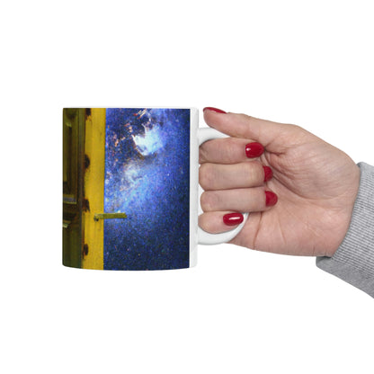 The Heavenly Threshold - The Alien Ceramic Mug 11 oz