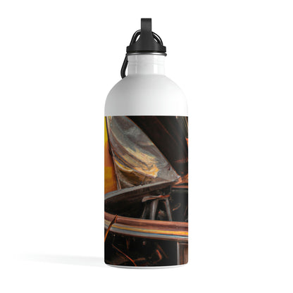 that rebuilds the consciousness of a lost loved one

"Rebuilding Time: A Journey to Remember" - The Alien Stainless Steel Water Bottle