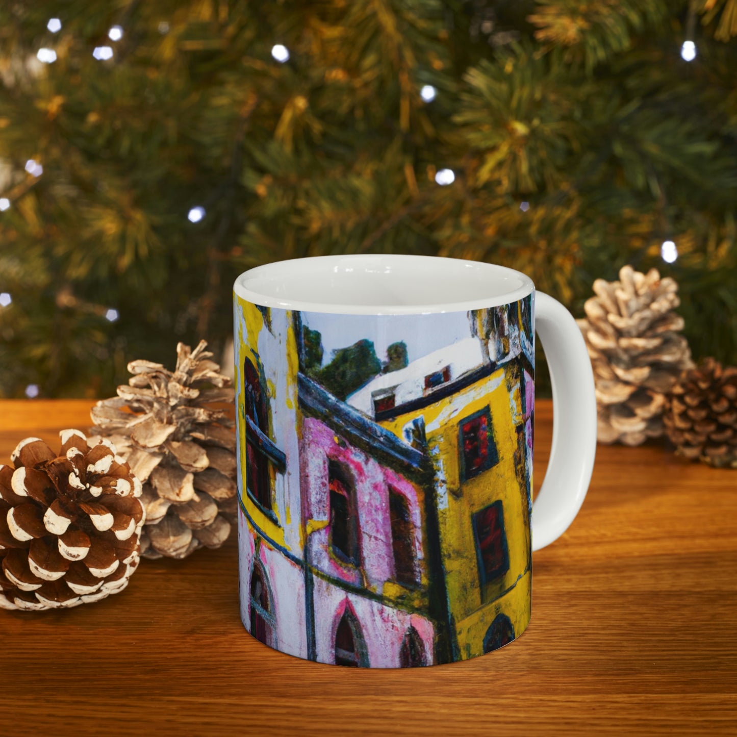 "Castle of Snow and Shadows" - The Alien Ceramic Mug 11 oz