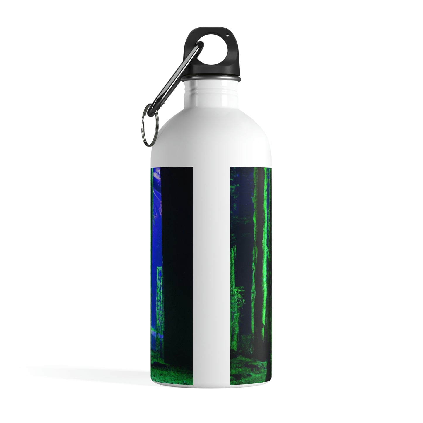 "The Ethereal Woods Beneath the Ruined Factory" - The Alien Stainless Steel Water Bottle