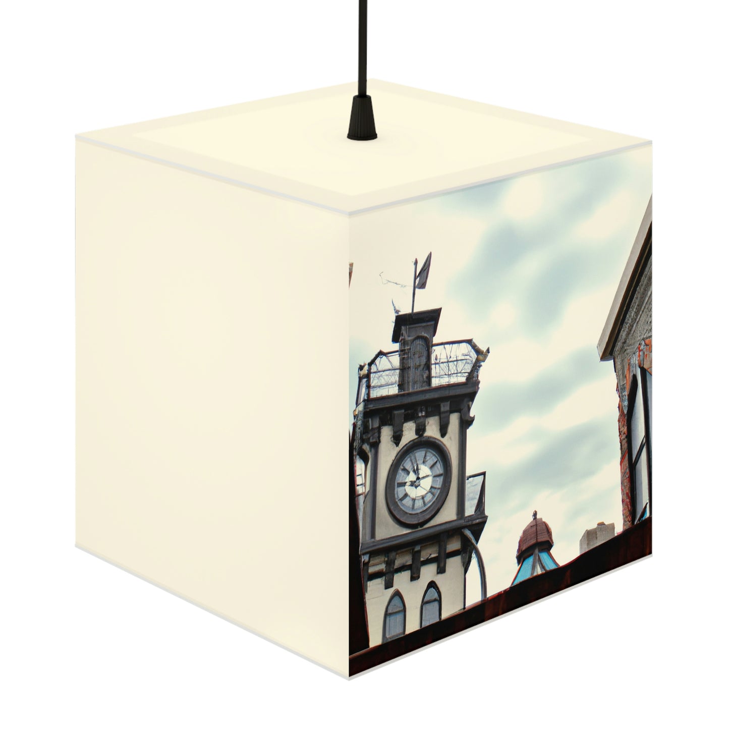 The Clocktower's Shadow - The Alien Light Cube Lamp