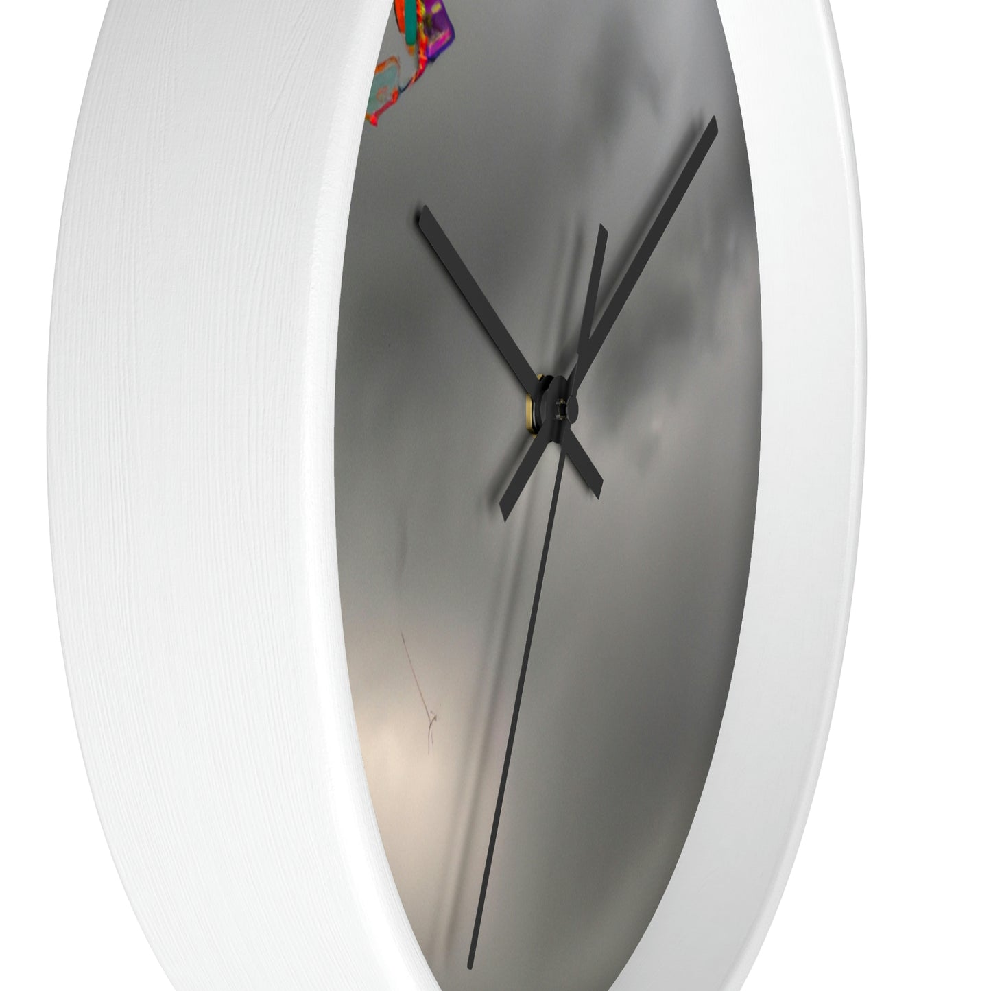 "Daring the Stormy Sky" - The Alien Wall Clock