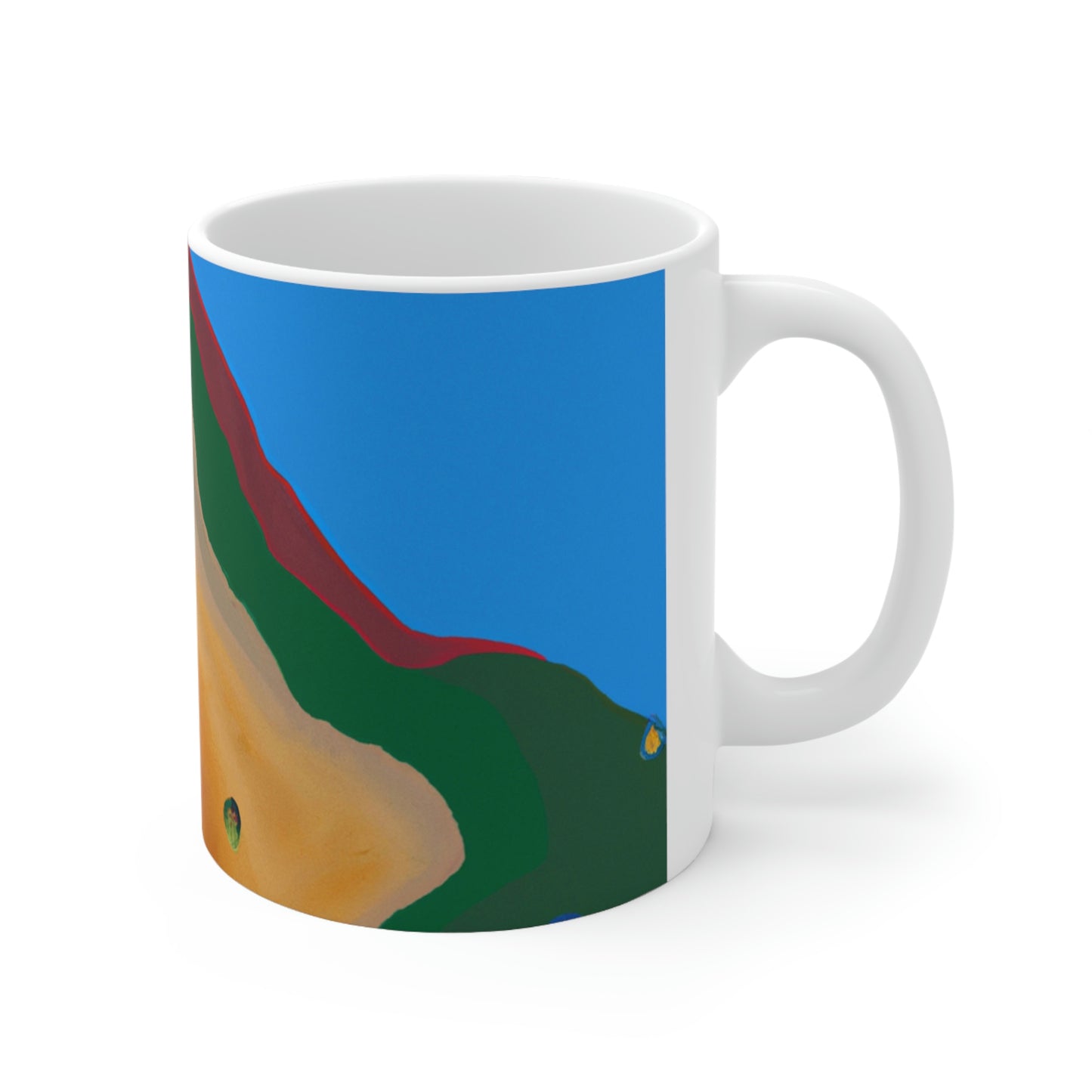 Taza de cerámica "Un rayo de esperanza" - El alienígena 11 oz