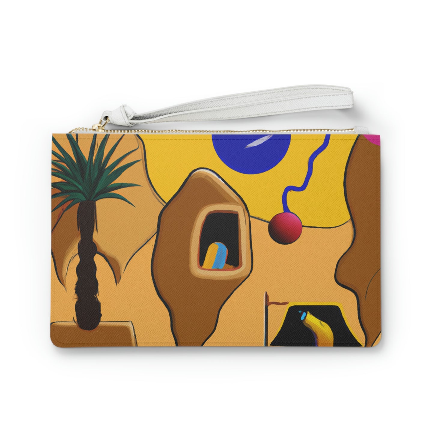 "Desert Mirage: The Forgotten Oasis" - The Alien Clutch Bag