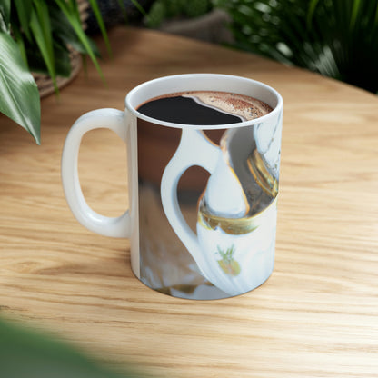 "A Cup of Comfort" - Taza de cerámica The Alien 11 oz