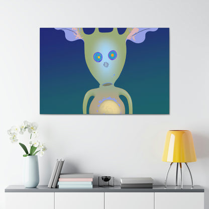 "Creación de un compañero intergaláctico: diseño de una mascota alienígena para niños" - The Alien Canva